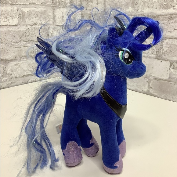 My Little Pony TY Princess Luna 9” Plush Unicorn Sparkle NWT Stuffed Animal - Picture 3 of 8